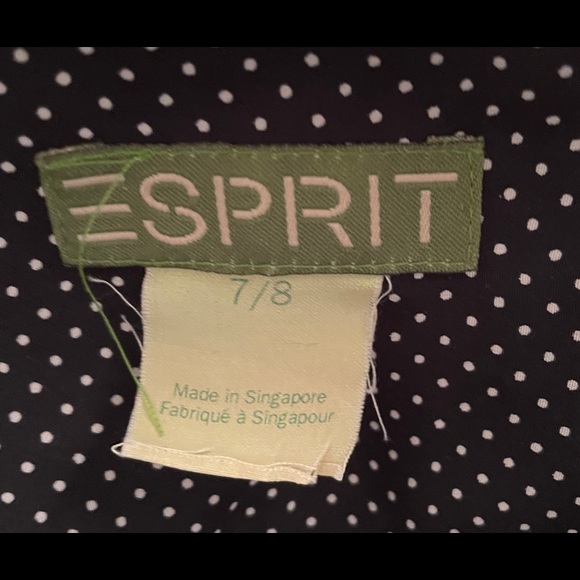 Polka dot high waisted pleated skirt - Picture 9 of 10